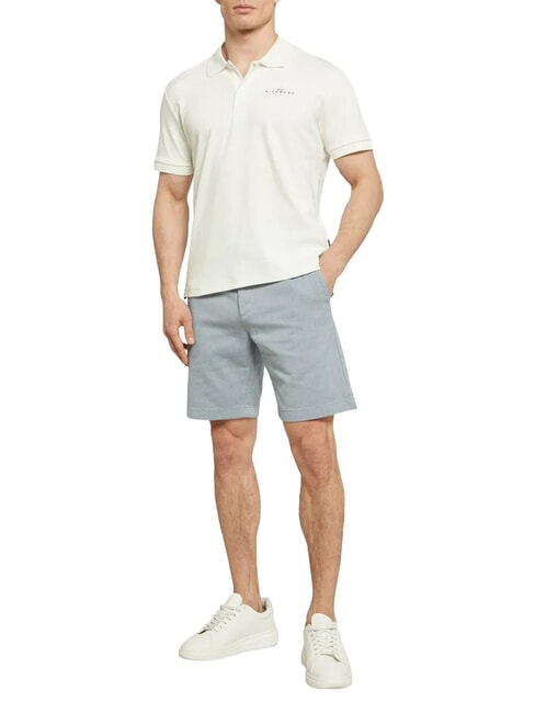 FERGUSON Polo a manica corta white cloud dancer - Polo Uomo
