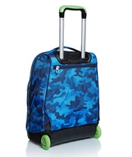 SEVEN CREW Zaino Trolley delft blue - Zaini con carrello - 4