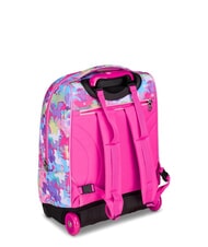 SJGANG CUCCIOLI Zaino trolley 2 ruote, fisso fuxiafluo - Zaini con carrello - 2