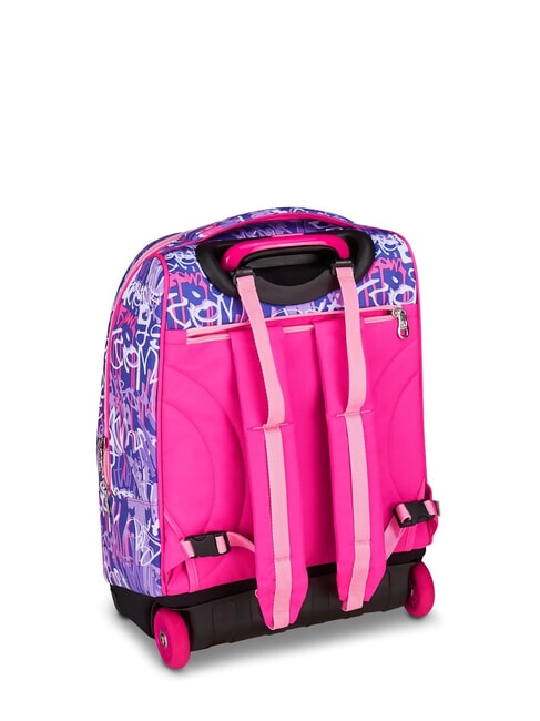 FACCE DA SJ Zaino Trolley CANDY FUXIA - Zaini con carrello
