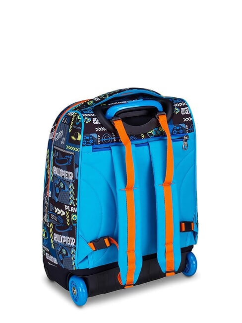 FACCE DA SJ Zaino Trolley FIERY RED            - Zaini con carrello