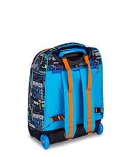 SJGANG FACCE DA SJ Zaino Trolley FIERY RED            - Zaini con carrello - 3