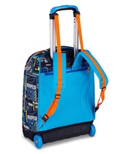 SJGANG FACCE DA SJ Zaino Trolley FIERY RED            - Zaini con carrello - 4