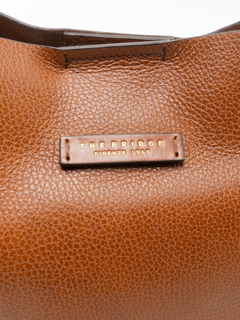 CORE SOFT Shopping Bag in pelle MARRONE - Borse Donna