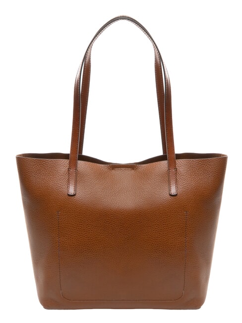 CORE SOFT Shopping Bag in pelle MARRONE - Borse Donna