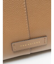 THE BRIDGE ELISABETTA Beauty in pelle oyster abb. oro - Beauty Case - 3