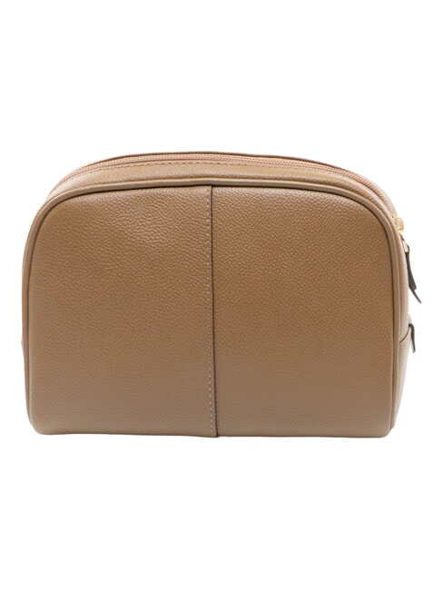 ELISABETTA Beauty in pelle oyster abb. oro - Beauty Case