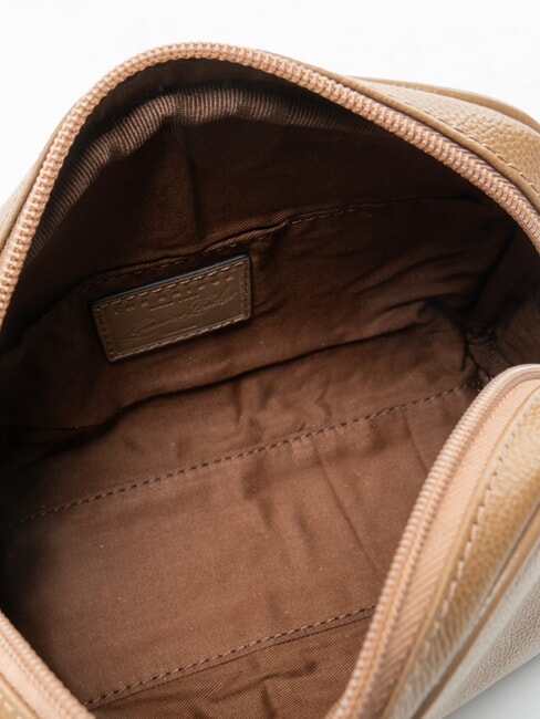 ELISABETTA Beauty in pelle oyster abb. oro - Beauty Case