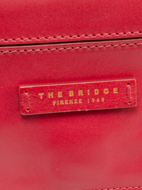 ELETTRA  berry abb. oro - Borse Donna