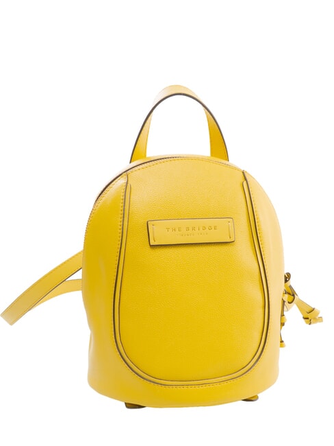 DOMITILLA Zainetto in pelle giallo girasol/abb.oro - Borse Donna