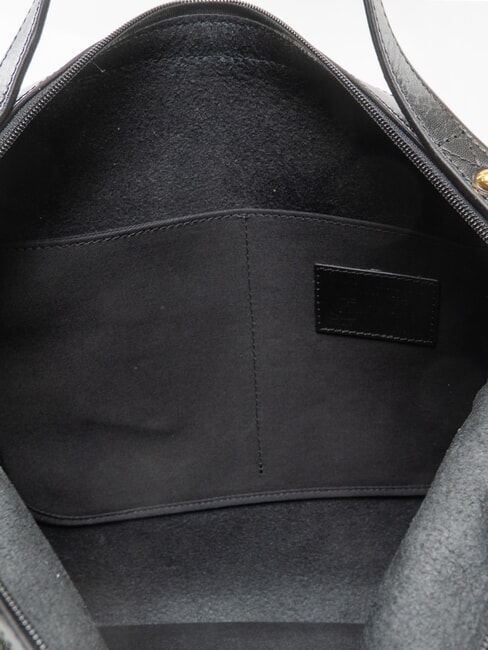 CORE SOFT Borsa a mano, in pelle Nero Oro - Borse Donna