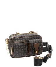 POLLINI HERITAGE Borsa a mano con tasconi nero marrone - Borse Donna - 2