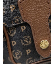 POLLINI HERITAGE Borsa a mano con tasconi nero marrone - Borse Donna - 3