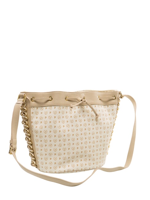 HERITAGE Borsa secchiello a tracolla avorio - Borse Donna