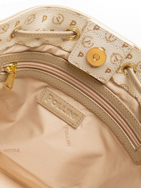 HERITAGE Borsa secchiello a tracolla avorio - Borse Donna