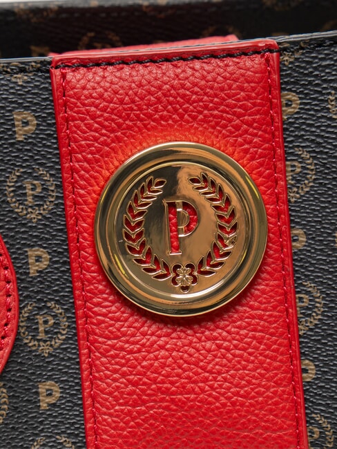 HERITAGE Borsa a mano, con tracolla nero lacca - Borse Donna