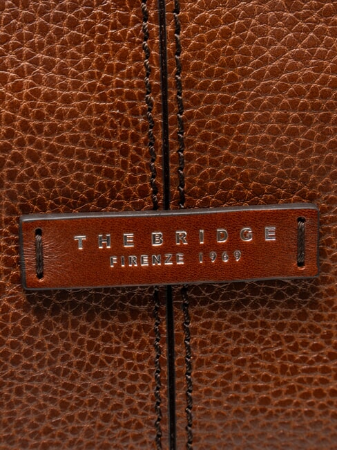 BIAGIO Zaino in pelle, porta PC 13" marrone 14/rutenio palladio - Zaini Scuola & Tempo Libero