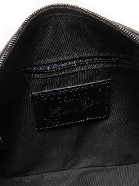 CECILIA Borsetta a tracolla, in pelle Nero Oro - Borse Donna