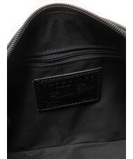 THE BRIDGE CECILIA Borsetta a tracolla, in pelle Nero Oro - Borse Donna - 5