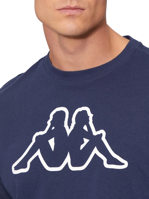 LOGO T-shirt a manica corta blue marine - T-shirt Uomo
