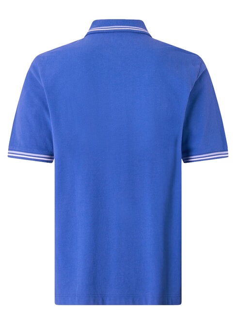 LOGO Polo a manica corta blue royal - white - Polo Uomo