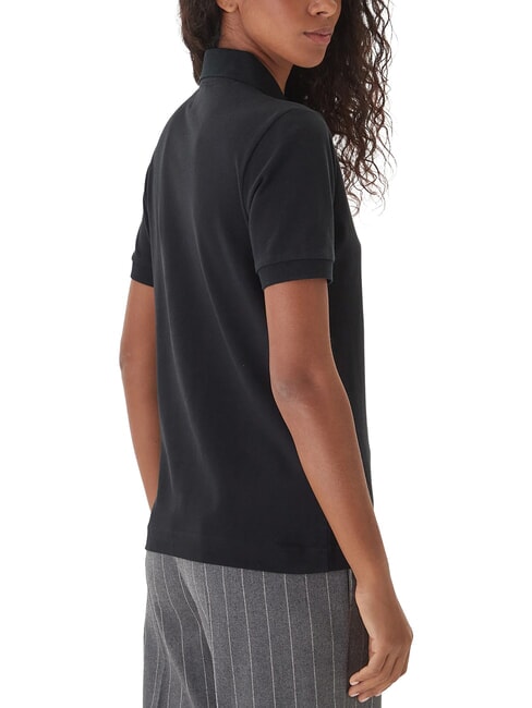 LOGO Polo a manica corta black - Polo Donna