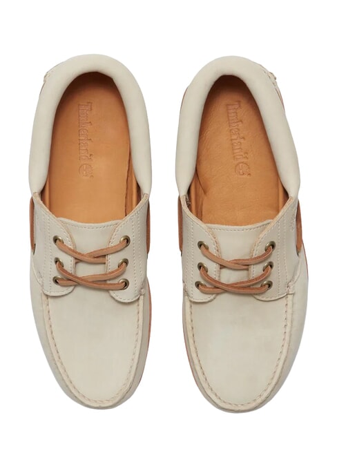 AUTHENTIC  Boat shoes in pelle light beige - Scarpe Uomo