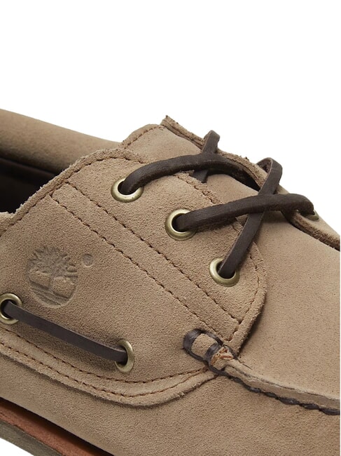 AUTHENTIC  Boat shoes in pelle taupe - Scarpe Uomo