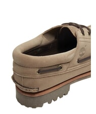 TIMBERLAND AUTHENTIC  Boat shoes in pelle taupe - Scarpe Uomo - 5
