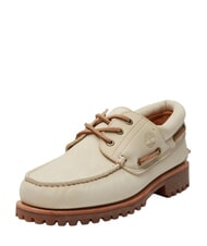 TIMBERLAND AUTHENTIC  Boat shoes in pelle light beige - Scarpe Uomo - 7