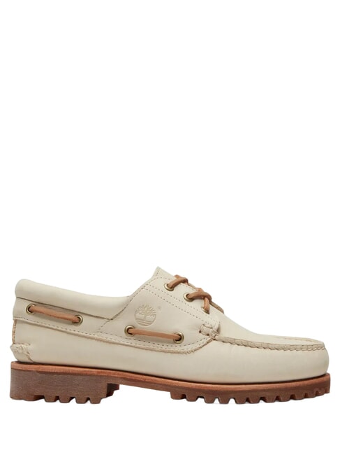 AUTHENTIC  Boat shoes in pelle light beige - Scarpe Uomo