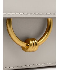 GIANNI CHIARINI MEG Borsa in pelle a tracolla silice - Borse Donna - 4