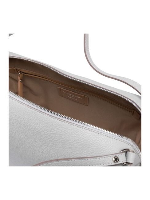 ALIFA Borsa sacca in pelle con tracolla silice - Borse Donna