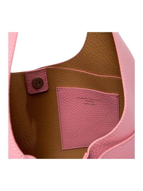 EUFORIA Sacca in pelle con pouch rosa-nature - Borse Donna