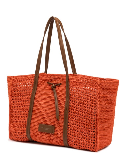 VICTORIA  Shopper a spalla corallo - Borse Donna