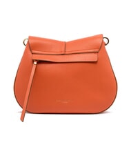 GIANNI CHIARINI HELENA ROUND Borsa in pelle con doppia tracolla corallo - Borse Donna - 4