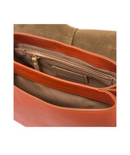 GIANNI CHIARINI HELENA ROUND Borsa in pelle con doppia tracolla corallo - Borse Donna - 5