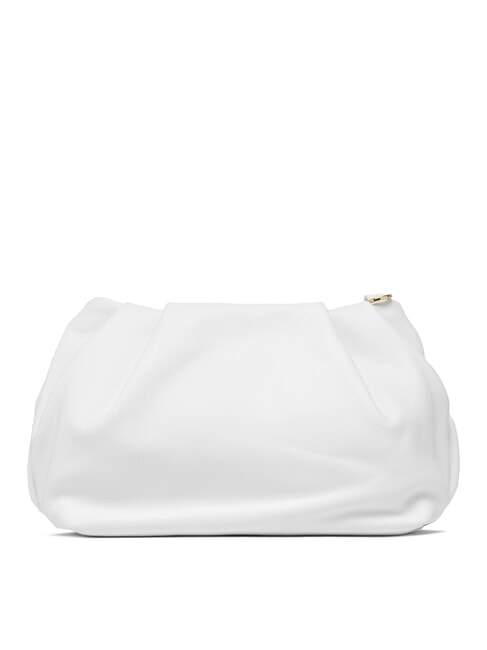 PERLA Borsa clutch pelle catena bianco - Borse Donna
