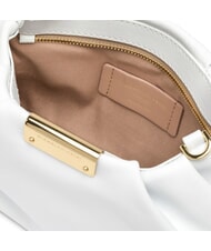 GIANNI CHIARINI PERLA Borsa clutch pelle catena bianco - Borse Donna - 5