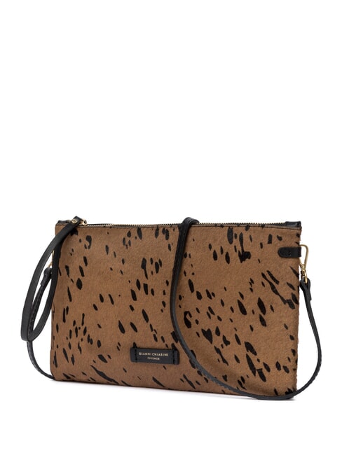 HERMY Borsa a tracolla cognac-nero - Borse Donna