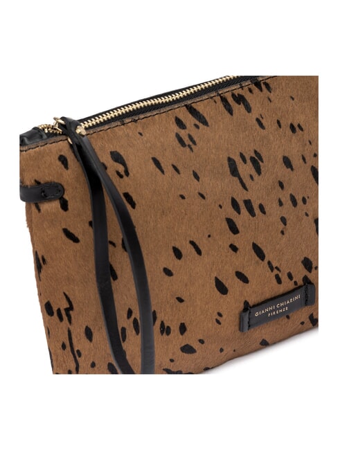 HERMY Borsa a tracolla cognac-nero - Borse Donna
