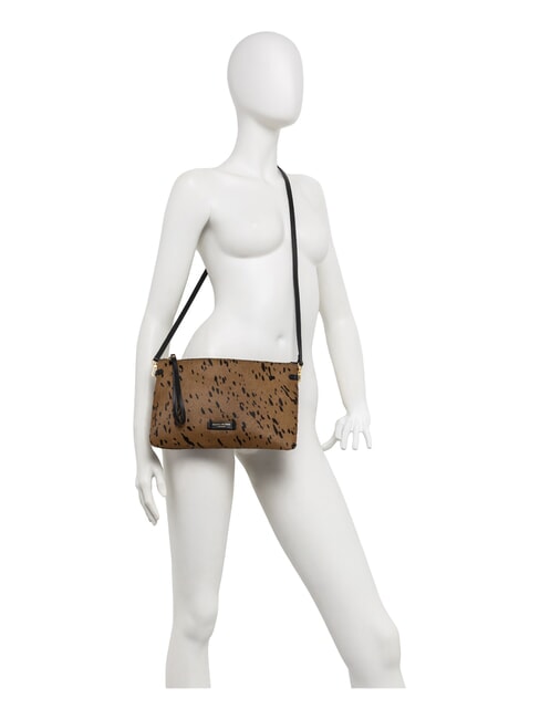 HERMY Borsa a tracolla cognac-nero - Borse Donna
