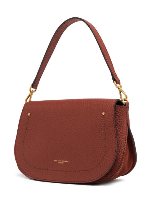 OLGA Borsa a spalla, con tracolla brick red - Borse Donna