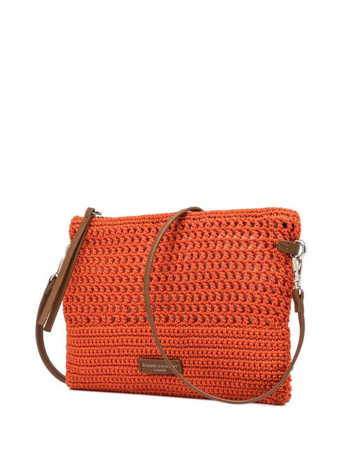 VICTORIA Pochette a tracolla corallo - Borse Donna