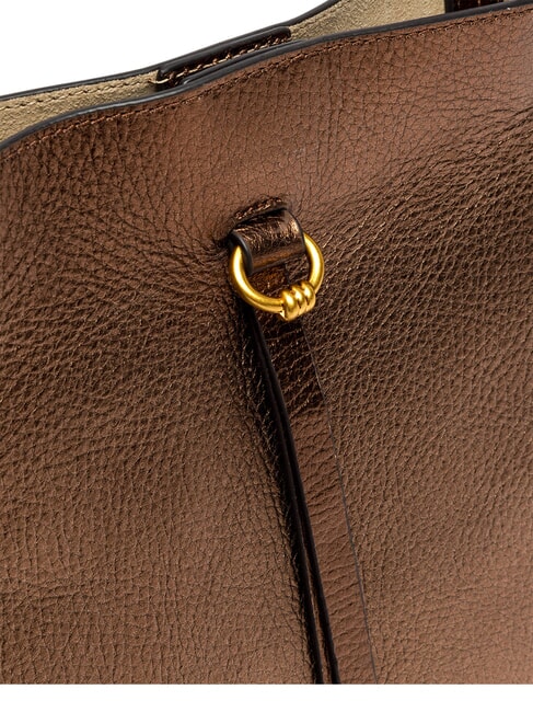 EGLE Shopper in pelle toasted - Borse Donna
