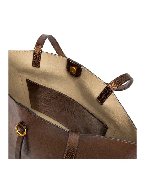 EGLE Shopper in pelle toasted - Borse Donna
