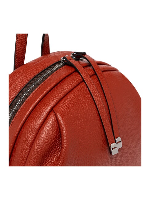 EMANUELA Zainetto in pelle brick red - Borse Donna