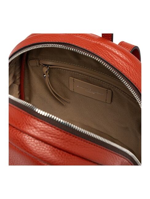 EMANUELA Zainetto in pelle brick red - Borse Donna