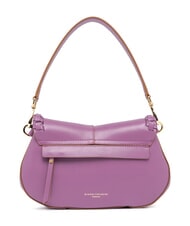 GIANNI CHIARINI HELENA ROUND Borsa in pelle con flap argyle purple - Borse Donna - 3