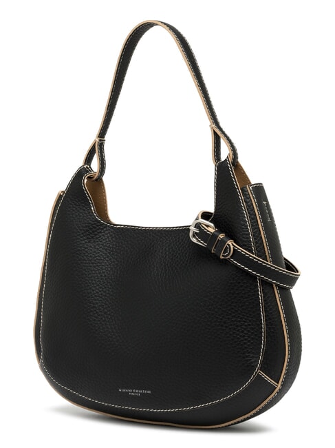 CLOE Borsa a spalla, con tracolla nero-nature - Borse Donna